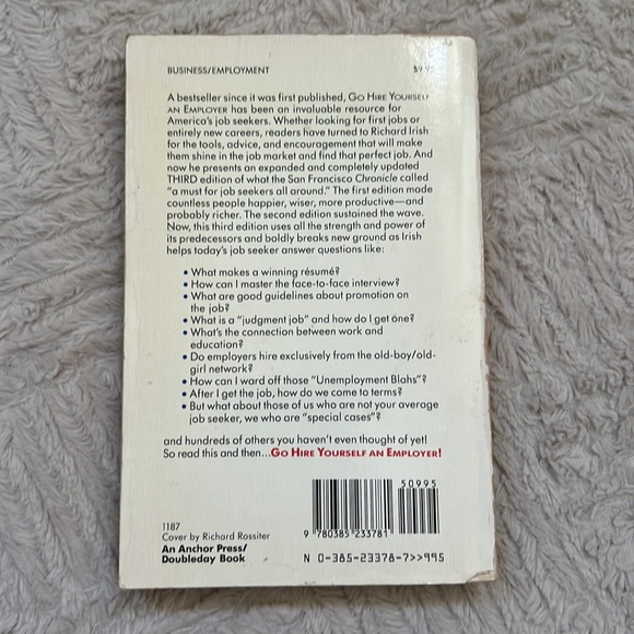 Go Hire Yourself an Employer paperback book
by Richard K. Irish - Picture 5 of 15